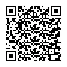 Código QR para número de telefone +19156330184