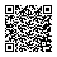 Código QR para número de teléfono +19156336597