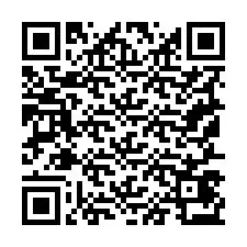 Código QR para número de teléfono +19157473125