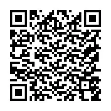 Kode QR untuk nomor Telepon +19157558369