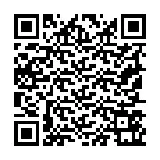 Código QR para número de teléfono +19157561495