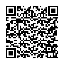 QR-Code für Telefonnummer +19157561496