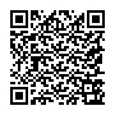 Código QR para número de telefone +19157563436