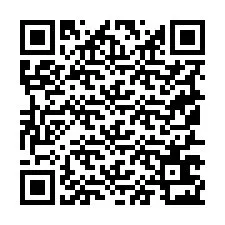 Código QR para número de teléfono +19157623542