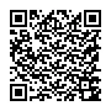 Kode QR untuk nomor Telepon +19157742662