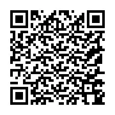 Codice QR per il numero di telefono +19157744341