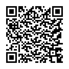 Código QR para número de telefone +19157748890