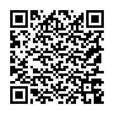 QR-koodi puhelinnumerolle +19157749881