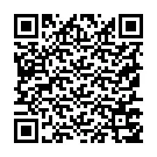 QR-koodi puhelinnumerolle +19157757542