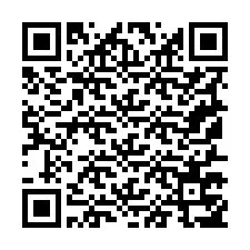 QR код за телефонен номер +19157757545