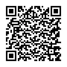 Código QR para número de teléfono +19157759832