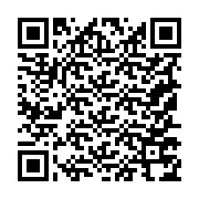 Codice QR per il numero di telefono +19157774375