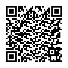 Código QR para número de telefone +19157861455