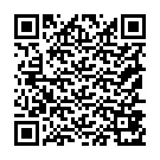 QR Code pour le numéro de téléphone +19157871261