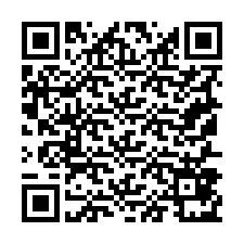 Código QR para número de telefone +19157871615