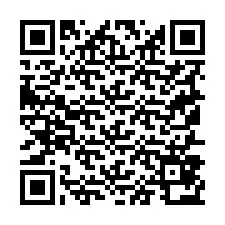 Kode QR untuk nomor Telepon +19157872642