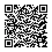 Código QR para número de telefone +19157874581