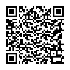 Código QR para número de teléfono +19158332521