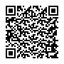 Código QR para número de teléfono +19158417836