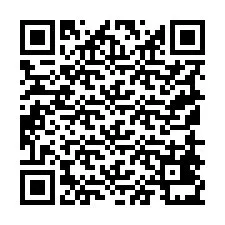 QR-code voor telefoonnummer +19158431804