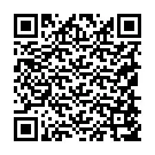 Codice QR per il numero di telefono +19158557172
