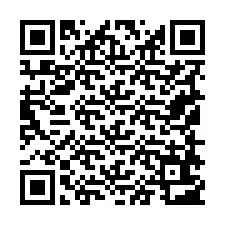 Código QR para número de telefone +19158603427