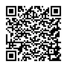 Código QR para número de teléfono +19159853095