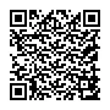 Código QR para número de telefone +19159853419