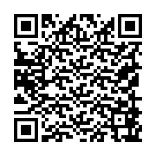 Código QR para número de teléfono +19159867333