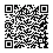 Código QR para número de teléfono +19159998433