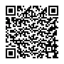 Codice QR per il numero di telefono +19159998564