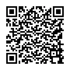 Codice QR per il numero di telefono +19159998624