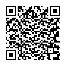 Código QR para número de teléfono +19162336562