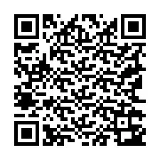 Código QR para número de telefone +19162343898