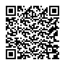 Código QR para número de teléfono +19163004411