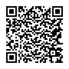 Código QR para número de teléfono +19163024467