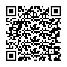 Código QR para número de telefone +19163026842