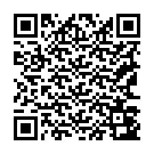 Código QR para número de teléfono +19163043591