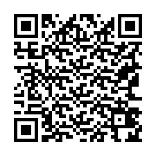 QR Code สำหรับหมายเลขโทรศัพท์ +19163424683