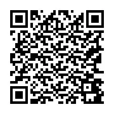 Codice QR per il numero di telefono +19163481389