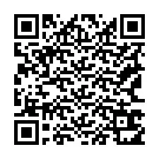 Código QR para número de teléfono +19163611421