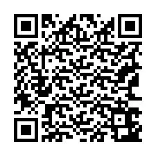 QR код за телефонен номер +19163643685