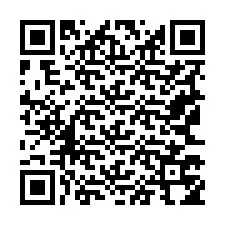 QR Code pour le numéro de téléphone +19163754137