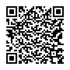 Código QR para número de telefone +19163758035