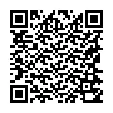 Código QR para número de teléfono +19164750076