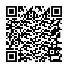 Código QR para número de telefone +19166533867