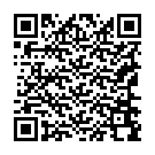 Código QR para número de teléfono +19166698345