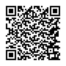 Codice QR per il numero di telefono +19167363797