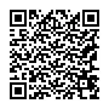 Codice QR per il numero di telefono +19167478515