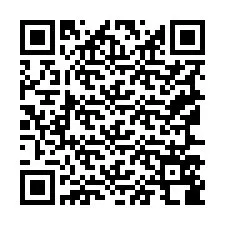 Código QR para número de teléfono +19167588619